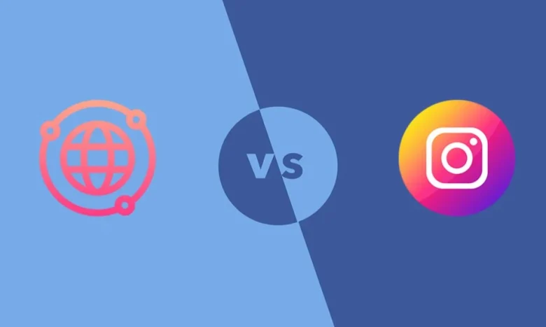 Website or Instagram? Which one is better for business?