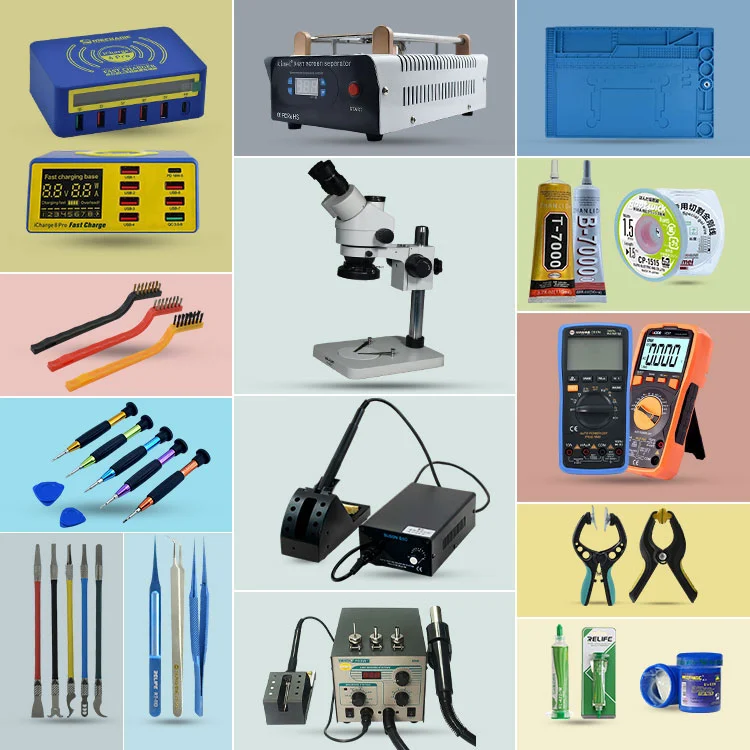 Complete list of mobile repair equipment