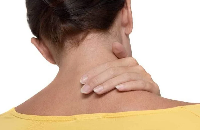 What is the quick treatment for neck stiffness?
