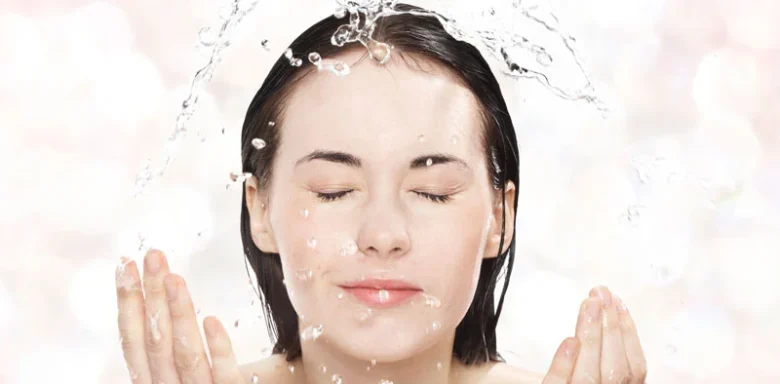 What should we use to wash our face?