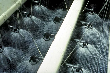 Kelgi cooling tower water distribution