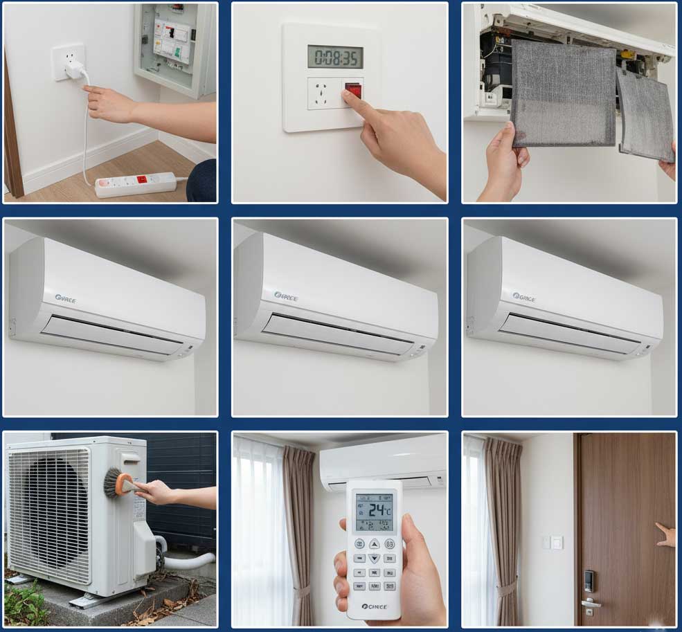 نکات مهم قبل از تماس با تعمیرکار (چک لیست اولیه)