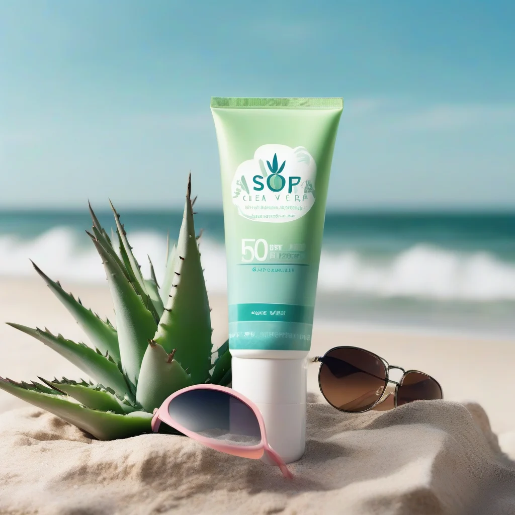 نقد و بررسی کرم ضد آفتاب عصاره آلوئه ورا SPF50 اسکین شیک